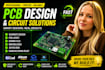 pcb design pcb layout electronic circuit design and embedded board development