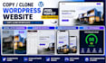 copy clone and replicate ecommerce wordpress website with elementor pro