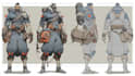 draw original character design and concept art