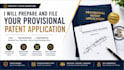 prepare and file your provisional patent application