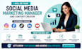 be your professional social media marketing manager and content creator