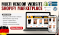 build shopify multi vendor website shopify marketplace website multivendor store