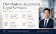 draft a custom distribution agreement service agreement as a contract lawyer