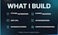 build python automation scripts and django backend systems