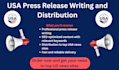 do professional USA press release writing and distribution
