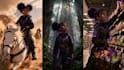 create consistent 3d characters and multi pose concept art