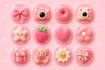 design cute kawaii instagram highlight icons