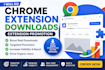 do users chrome download, browser extension, chrome extension promotion
