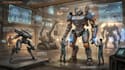 design sci fi mecha and robot concept art
