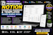build notion workspace notion dashboard notion expert notion template setup