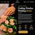 design a responsive portfolio website for makeup artists and photographers