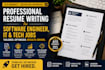 write an ats resume for software engineer, IT and tech jobs