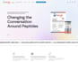 build peptide research website, fda compliant peptide website, peptide website