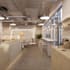 render 3d cafe interior, architect 2d plan,restaurant,coffee shop 3d walkthrough