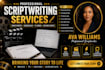 do movie script writing screenplay, screenwriting, scriptwriting, youtube script