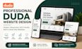 design, redesign, customize and develop a professional duda website