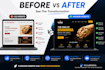 create a modern responsive landing page