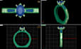 create custom jewelry cad design, ring modeling
