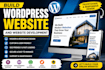 build wordpress website and website development