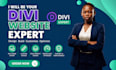 design, redesign wordpress divi website with divi builder and divi 5