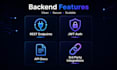 a rest API backend with fastapi and database