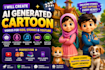 create ai generated cartoon videos