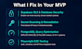 audit and debug vibe coded mvp codebase
