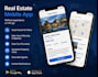 develop a modern real estate website,mobile app, admin panel