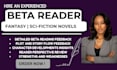 beta read your fantasy and sci fi novel