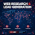 do expert web research and lead generation