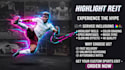 create professional sports highlight reels and athlete edits