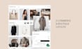 design a luxury wix fashion store or boutique template