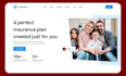design medicare final expense insurance agent website