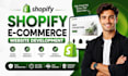 shopify ecommerce website development shopify store design product research cro