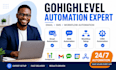 gohighlevel automation workflow expert go high level email sms automation