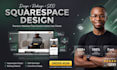 design squarespace website development, squarespace redesign, booking printify