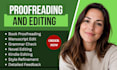 do book proofreading, editing, proofread and professional book editing