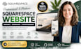 build squarespace website design redesign squarespace website development