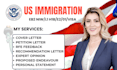 write eb2 niw, e2 business plan, petition letter, rfe response, eb1a, l1a visa