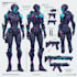 design a professional character turnaround sheet