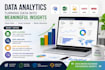 do data analysis, data cleaning, dashboard designing using excel, powerbi and r