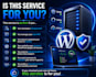 perform vps and wordpress maintenance with security audit