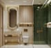 design modern bathroom interiors with 3d renders