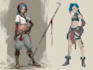 draw illustration and concept art