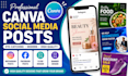 design canva social media posts
