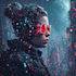 make cyberpunk character art