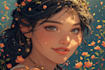 illustrate a professional disney cartoon portrait
