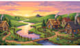 draw 16bit retro pixel art sidescroller background animation aseprite rpg scene
