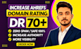 build high quality backlinks  to support your SEO and boost rankings