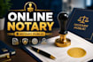provide fast remote online notary and notarization services